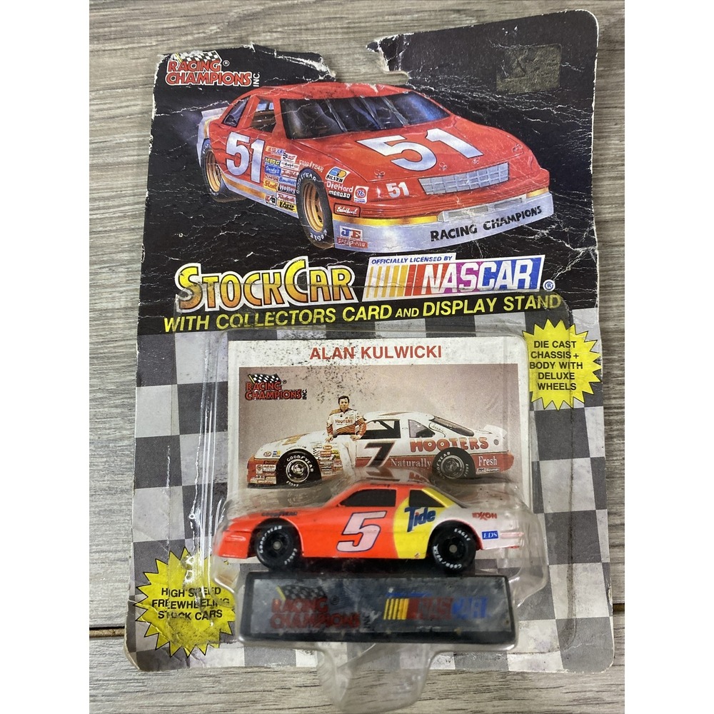Racing Champions NASCAR Stock Car Alan Kulwicki 5 Tide 1992 Good Diecast Carded